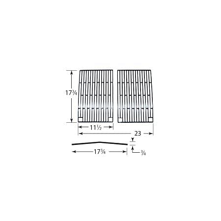 Charmglow Barbecue Grill Replacement Cooking Grid Grate JGX152 
