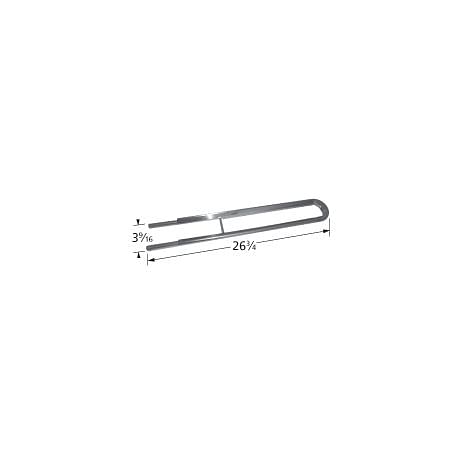 Replacement Fit U Bend Burner for Charbroil Gas Grill Model 4857565 